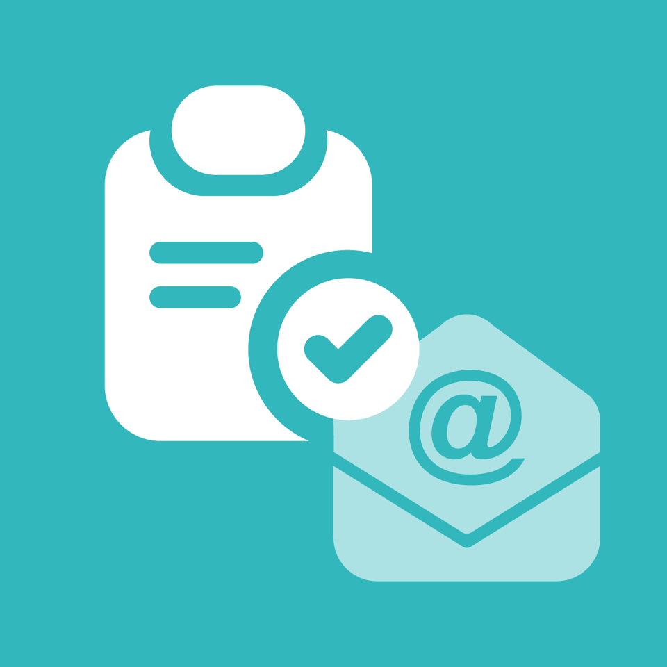 Taxatierapport per mail